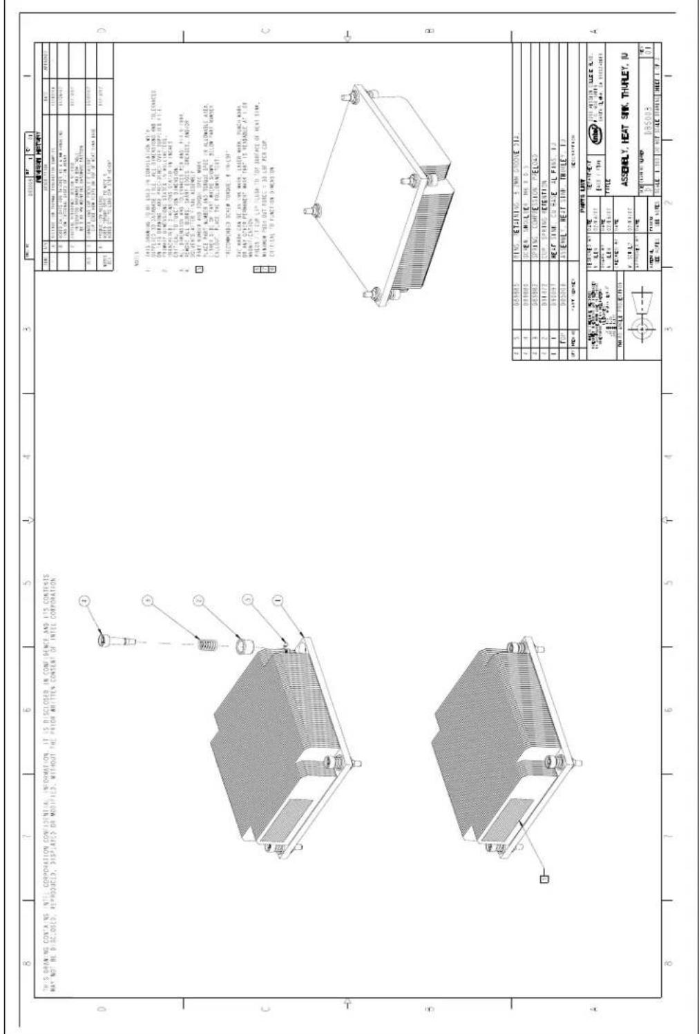 THIS DRAWING CONTAINS INTEL CORPORATION CONFIDENTIAL INFORMATION. IT IS DISCLOSED IN CONFIDENCE AND ITS CONTROLS MAY NOT BE DISCLOSED, REPRODUCED, DISPLAYED OR MODIFIED, WITHOUT THE PRIOR WRITTEN CONSENT OF INTEL CORPORATION. TITLE ITEMS A: 2015 B: 2015 C: 2015 D: 2015 NOTES NOTES NOTES: 1. THIS DRAWING TO BE USED IN FORMULATION WITH SUPPLISHED TO DATABASE ITEMS. ALL DIMENSIONS AND TOLERANCES ON THIS DRAWING AND PROCESSED OVER SUPPLIES RTE. PRIMARY DIMENSIONS STATE IN MILLUMETER. INCREASED 2 NOCHING STATION IN CHIPS EXTRAVAL TO FUNCTION DIMENSIONS. ALL DIMENSIONS AND TO BEARDED FOR AND/OR BEANS ALL DIMENSIONS. SHARP ITEMS. SPECIFICATIONS AND/OR DOYERS AT TORRUM ASSEMBLY PART NUMBER AND Schematic SPEC NAME PLACE PART NUMBER AND TOLERANCE OR ALLOWABLE AREA THIS DIP OF PART NAME SNOWS. BELOW PART NUMBER CALLING. PLACE THE FOLLOWING TEXT. RECOMMENDED SCALE TOLERANCE. IF ON LIFT THE AREA CAN BE AS AN ICE WITH. LOWER WITH. PUSH WITH. OR ANY OTHER PERMITTED WORK THAT IS VENDABLE AT 1.08 WITH CATION. PAGES: FUT CUP LIP CUSH TO TOP SURFACE OF HEAD TIN. MINIMUM PUSH OUT FORCE = 30 LIP PER CUP. NOTE: 1. PAGES FIGURE RETAINING - 5. ZIMN ENOUGH DIA. FIGURE RED IN LIME BIG B D 3. FIGURE SPRING CONNECTION PIPELOAD FIGURE SPRING DETECTION FIGURE WMER CO WAVE UL FINS 1.2 FIGURE WMER BEET LIP THURLEY 1.2 FIGURE WMER AIR WMER PART SIZE: 100mm x 100mm TITLE ASSEMBLY, HEAT SHK, THURLEY, IV BRDSORS SCALE 1.000" X 100" SCALE 1.0" X 100"