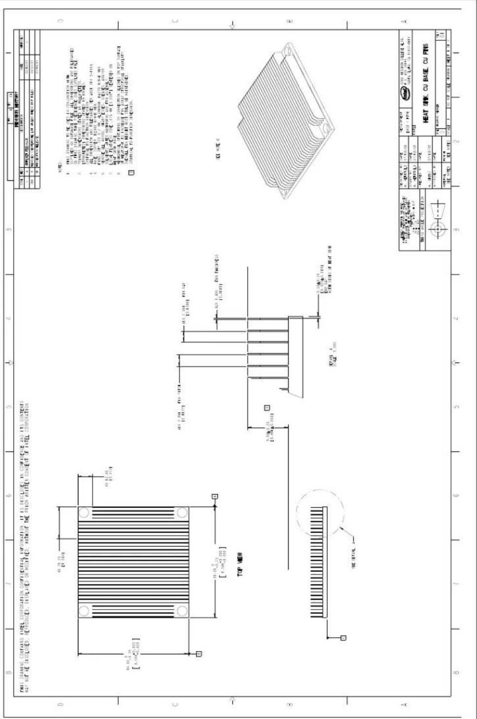 THIS TRADING CONTAINS LEVEL CORPORATION CONFIDENTIAL INFORMATION IT IS DISCLOSED IN COMPENSE AND ITS CONTENTS NOT NOT BE DISCLOSED, REPRODUCED, DISPLATED OR MODIFIED, WITHOUT THE PRIOR WRITTEN CONSENT OF TATEL CORPORATION. TOP VIEW EE DETAIL 8 7 6 5 4 3 2 1 TITLE HEAT SHAK, CU BASE, CU FINS TITLE EXTRA:#00000000000000000000000000000000000000000000000000000000000000000000000000000000000000000000000 TITLE EXTRA:#FF9999999999999999999999999999999999999999999999999999999999999999999999999999999999999999999999999999 TITLE EXTRA:#FFCCDD333333333333333333333333333333333333333333333333333333333333333333333333333333333333
