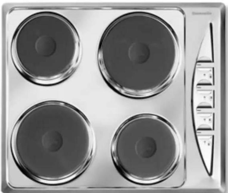 BAUMATIC B65.1W - B65.1SS/B65.1W 60cm 4 Solid plate electric hob - 1