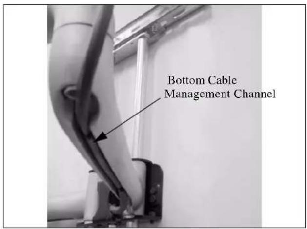 Bottom Cable Management Channel