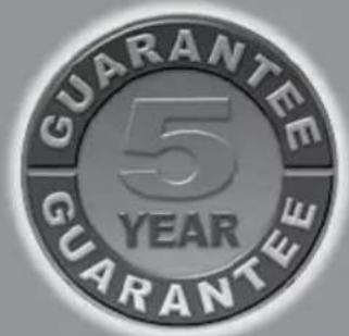 GUARANTEE 5 YEAR