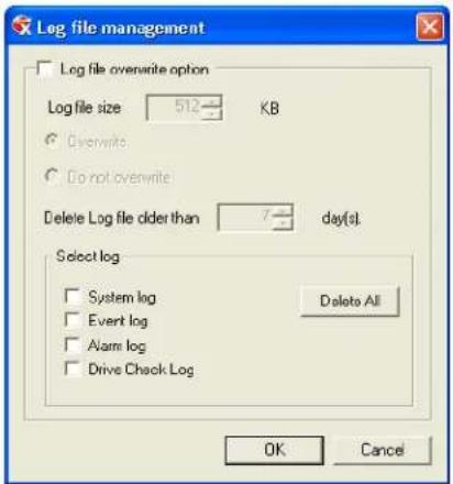 TOSHIBA DVS8-240-1T - Manually Delete Log Files - 1