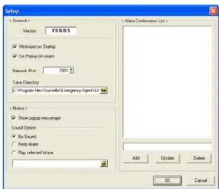 TOSHIBA NVS16-8T - Setup Window - 1