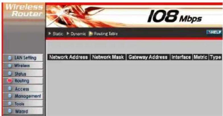 Intellinet 502566 - Routing Table - 1