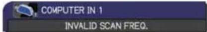 HITACHI CP-WX2520 - Related messages - 3