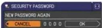 HITACHI CP-WX2520 - SECURITY PASSWORD CHANGE - 2