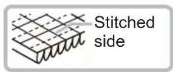 Stitched side