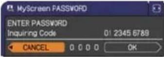 HITACHI CP-WX2520 - SECURITY PASSWORD CHANGE - 8