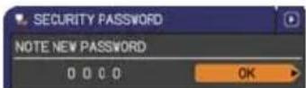 HITACHI CP-WX2520 - SECURITY PASSWORD CHANGE - 3