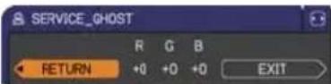 HITACHI CP-WX2520 - OPTION menu - 5