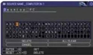 HITACHI CP-WX2520 - SCREEN menu - 9