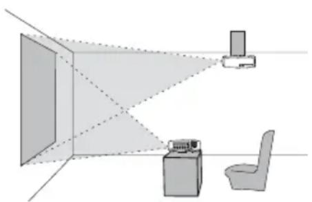 HITACHI CP-WX2520 - On a horizontal surface Suspended from the ceiling - 3