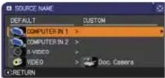 HITACHI CP-WX2520 - SCREEN menu - 4