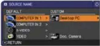 HITACHI CP-WX2520 - SCREEN menu - 7