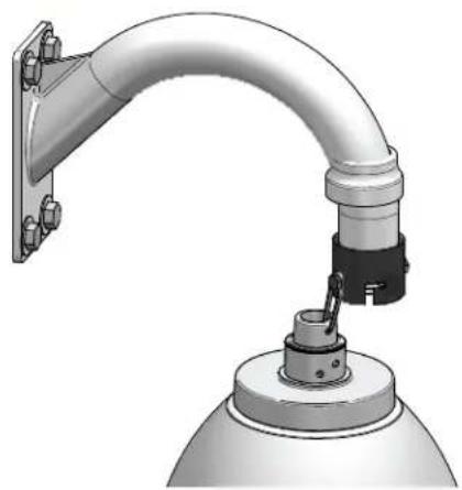 Moog Videolarm FDP7T12N-3 - Screw the (2) bolts into the coupling. - 1