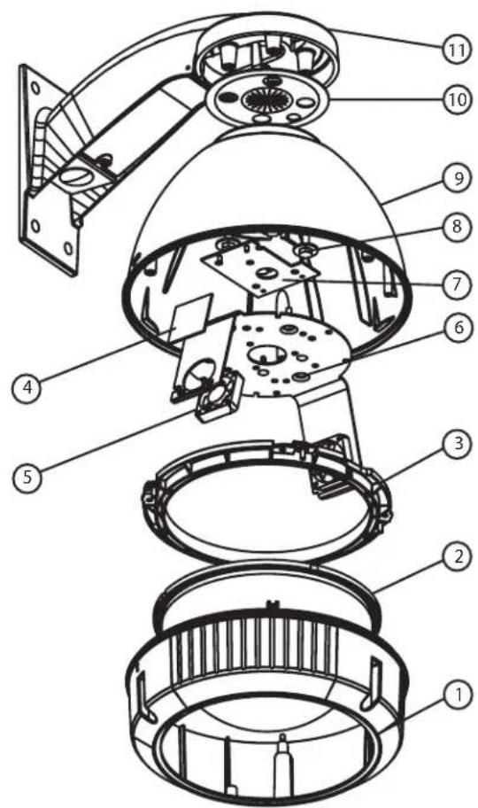 Moog Videolarm FDP7T12N-3 - Replacement Parts List - 2