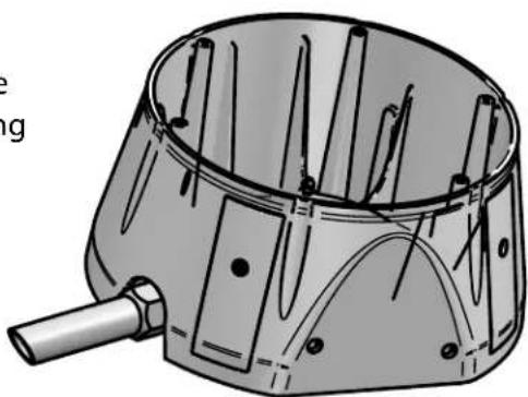 Moog Videolarm SM7CN-3 - To connect conduit, remove conduit cover from side of housing. - 1