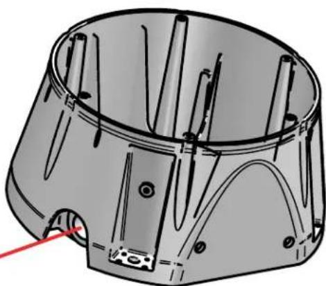 Moog Videolarm SM7TN-3 - Securely mount housing to mounting surface. Replace side plates when complete. - 1