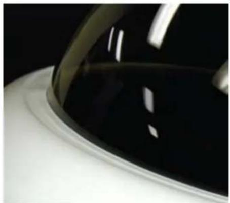 Moog Videolarm SM7TN-3 - Push seal edge up against dome and housing surfaces. - 1