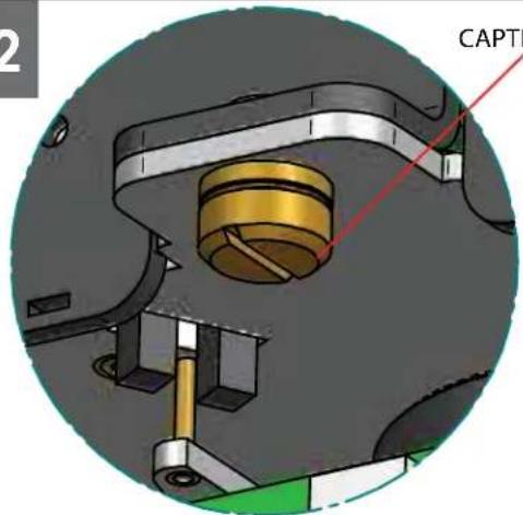 Moog Videolarm SM7TN-3 - Remove Pan/Tilt from shipping carton. Install in base bracket in housing. - 1