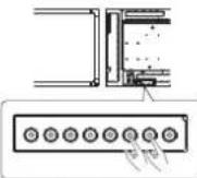 MITSUBISHI L462V-ID3250 - Basic operation of OSD - 8