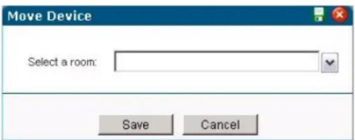 Move Device Select a room: Save Cancel