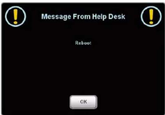 Message From Help Desk Reboot OK