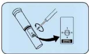 Diagram showing a device being processed with a rotary knob, labeled in Chinese.