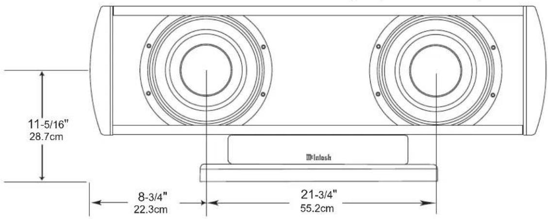 MCINTOSH XCS1K - Dimensions - 4