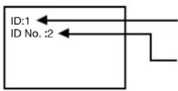 MITSUBISHI L461-ID3450 - < Remote control numbering function > - 1