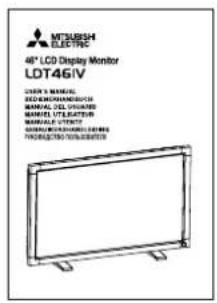 MT3583H ELECTRIC 46" LCD Display Monitor LDT46IV ITEMS MANUAL RCD/ANADAMS/ANADAMS MANUAL TEL VASER MANUEL UTILISATOR MANUAL STENTA MINIUM/ANADAMS/ANADAMS PRODUCTS MANUAL 2019