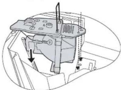 BENQ 9H.J2D77.Q7A - Replacing the lamp - 10