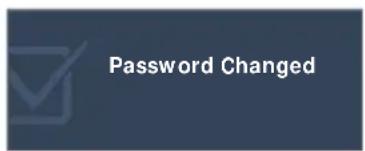 Password Changed