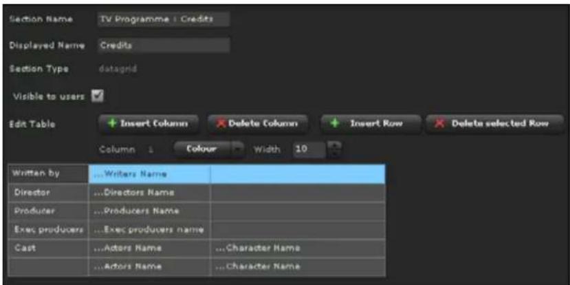 AMX Vision² Master 24TB - Creating a New Metadata Section - 1