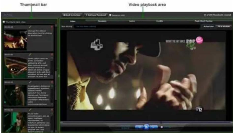 AMX Vision² Master 24TB - Thumbnail Editor Screen - 1