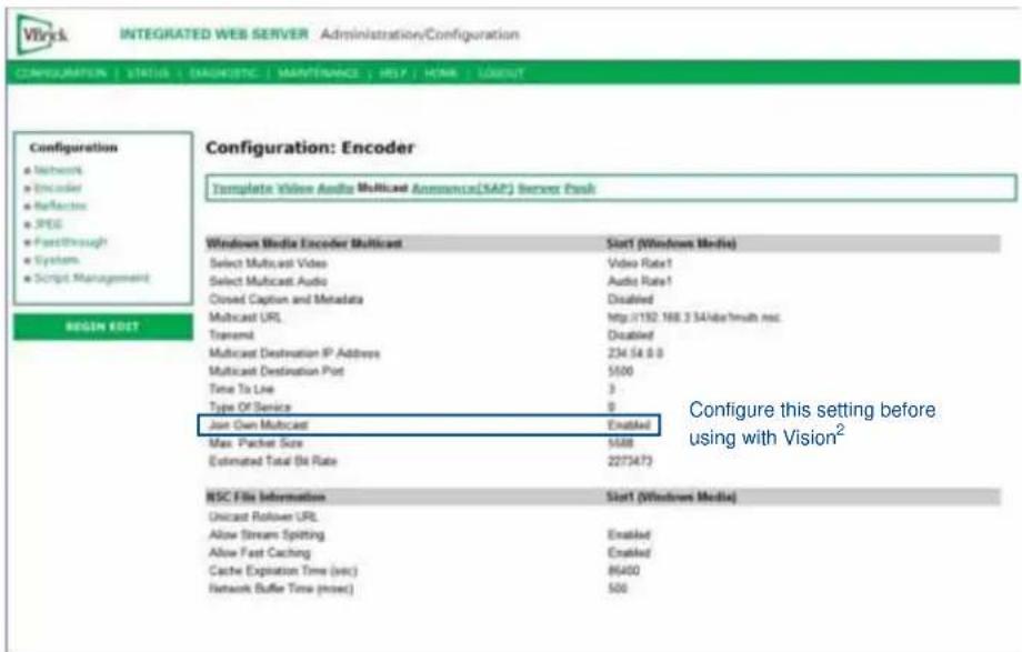 AMX Vision² Master 24TB - Supported Third-Party Encoders - 1