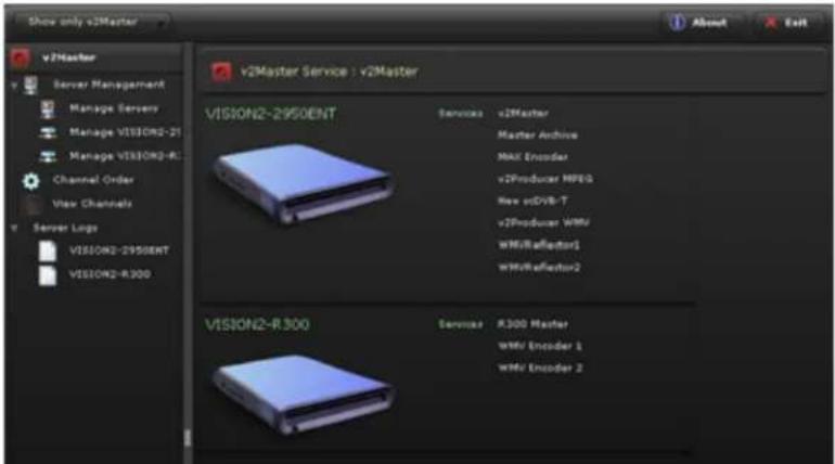 AMX Vision² Master 24TB - Server Management - 1