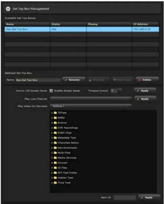 AMX Vision² Master 24TB - Set-Top Box Management - 1