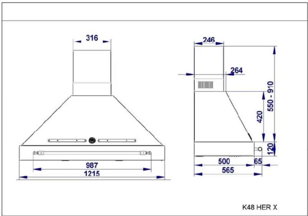 BERTAZZONI KC48 HER VI - K48 HER X - 5