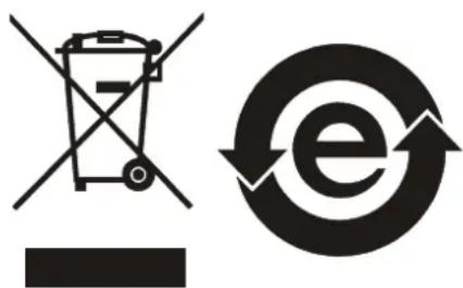Log icons showing a trash bin with no cross symbol and an e-turn arrow, indicating discarded or recycled items.