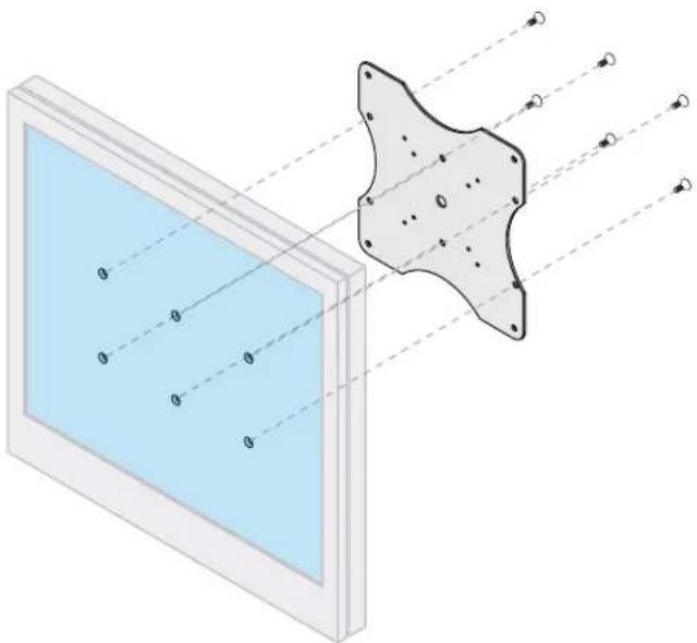 ViewZ VZ-17RTLD - VZ-AP200 Adapter Plate Installation - 1
