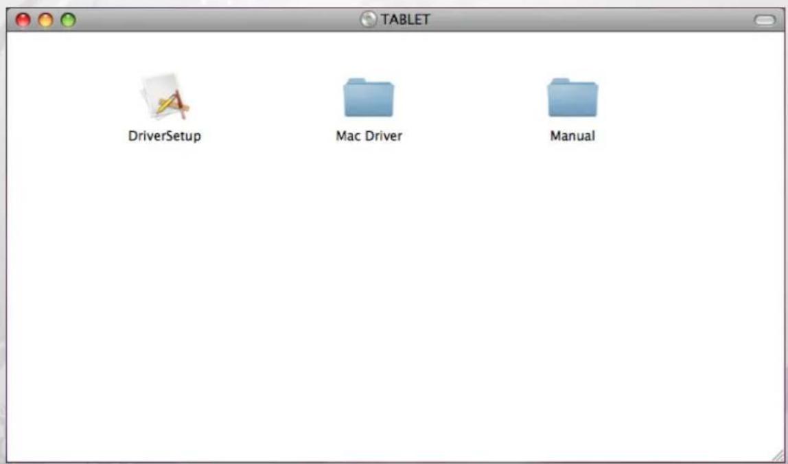 TABLET DriverSetup Mac Driver Manual