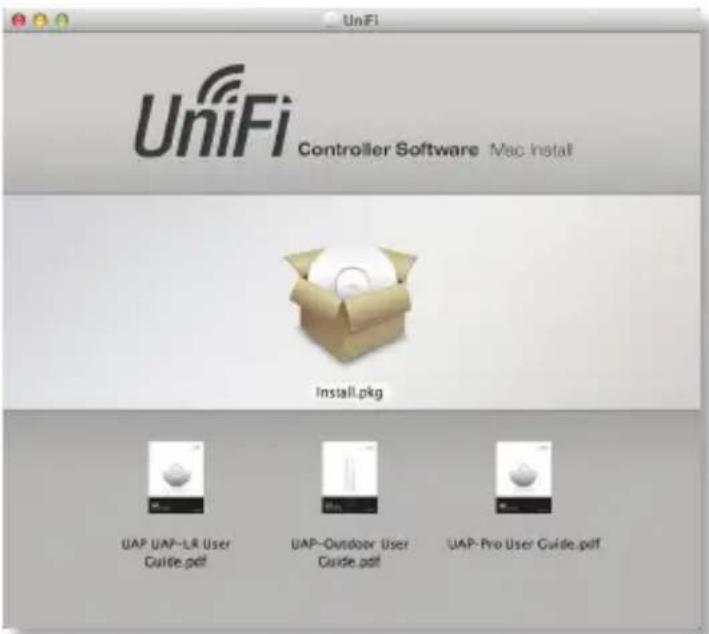 UniFi Controller Software Mac Install Install.pkg UAP UAP-LR User Guide.pdf UAP-Outdoor User Guide.pdf UAP-Pro User Guide.pdf
