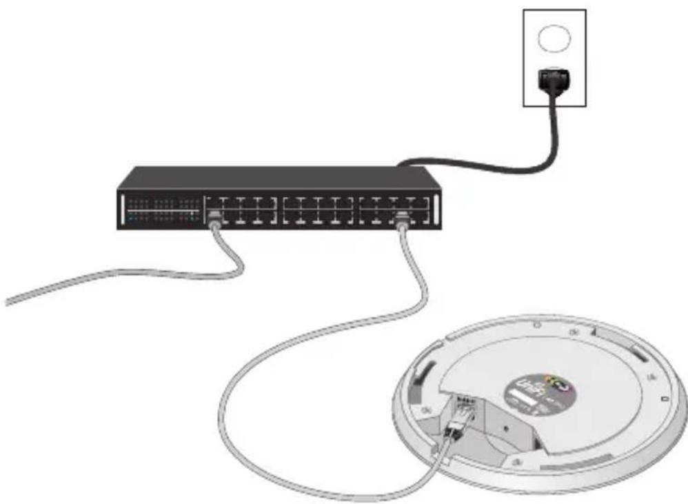 Syscom UAPPRO - Connect to an 802.3af Compliant Switch - 1