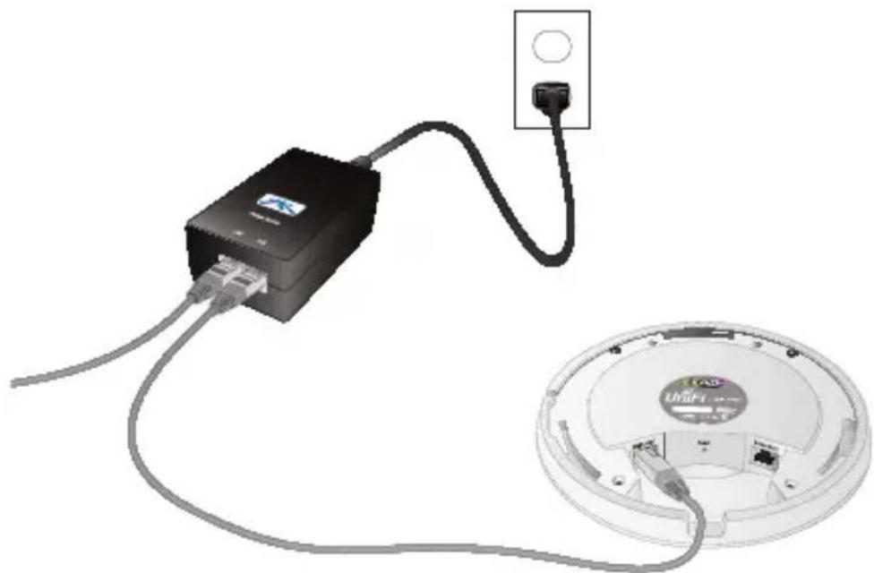Syscom UAPPRO - Connect to the PoE GigE Adapter - 4
