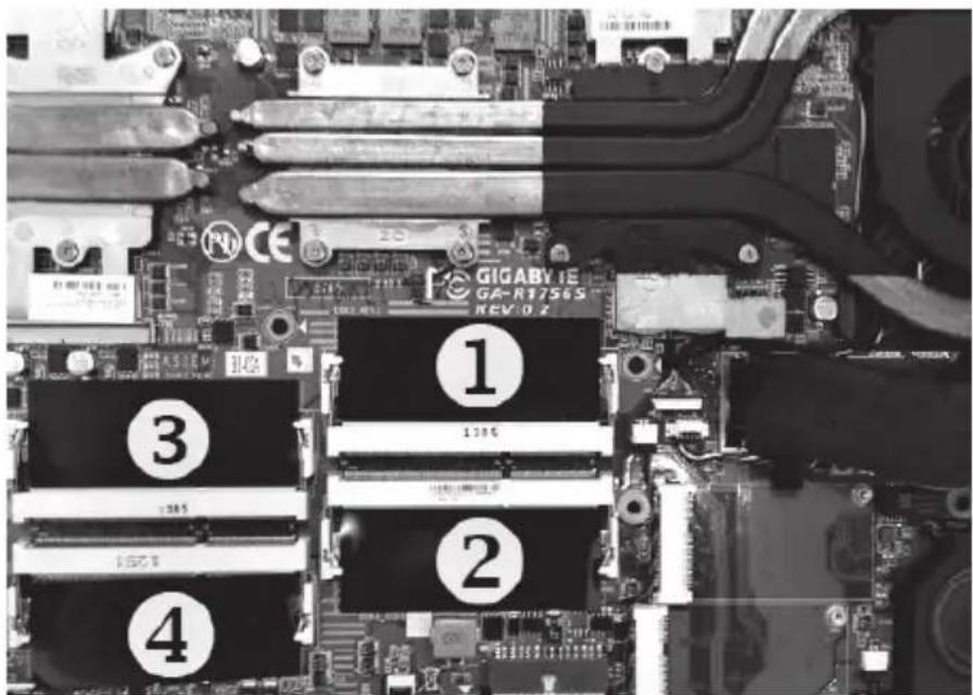 GIGABY1E GA-R756S REV.0.2 ① ② ③ ④