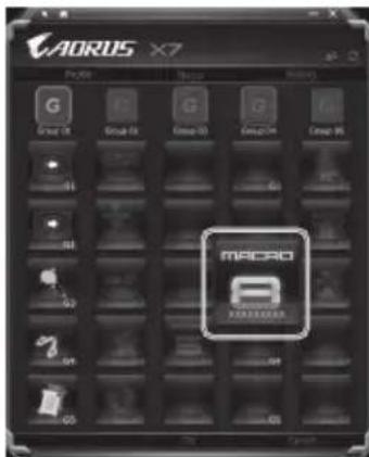 AORUS X7 Micro G Group 10 G Group 15 G Group 20 G Group 25 MACRO 8 FRAVANOSA