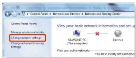 SAMSUNG ATIV NP900X4D-K01HK - Connecting to a Wired LAN through Windows - 2