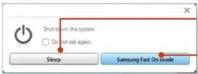 SAMSUNG ATIV NP900X4D-K01HK - Quickly turning the computer on and off (Optional) - 1