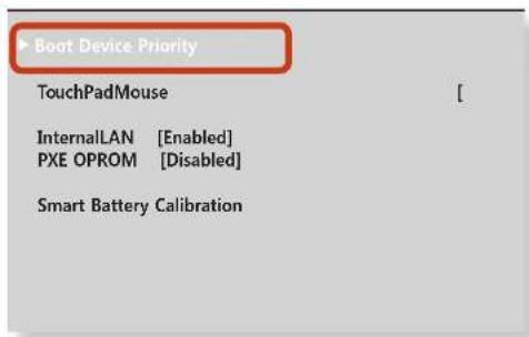 SAMSUNG ATIV NP900X4D-K01HK - Changing the Boot Priority - 2